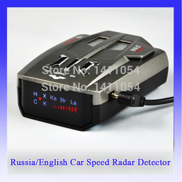 Общий V9 весь диапазон 360 град. цифровой скорость автомобиля радар-детектор лазер