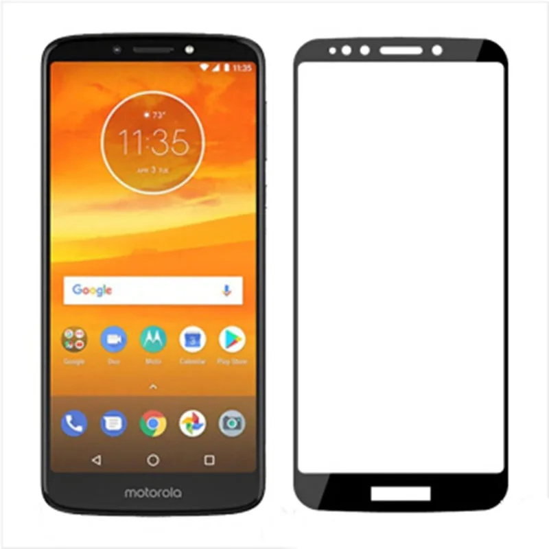 9H Full Tempered Glass For Motorola Moto G7 G8 Play Plus E7i Power Z4 One Macro Vision P30 Note E6i Screen Protector Guard Film