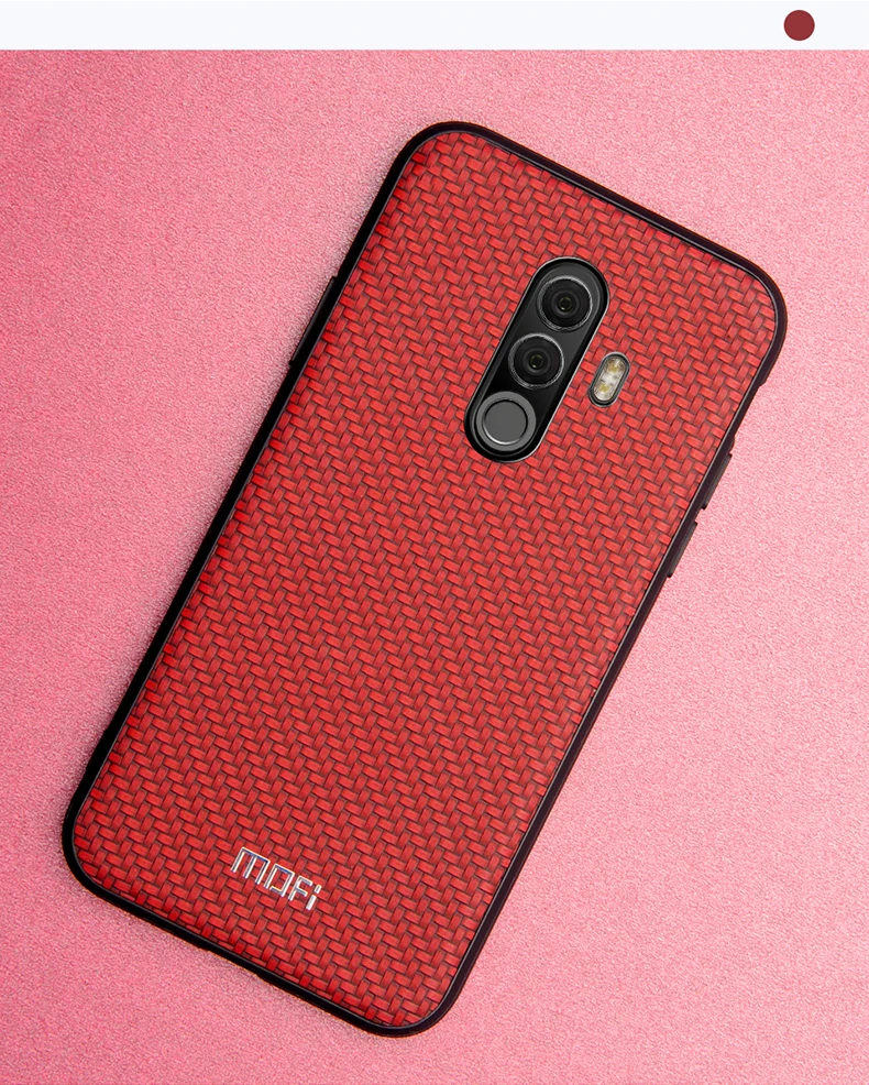 Чехол для xiaomi pocophone f1, чехол для телефона Mofi, чехол для телефона pocophone f1, Жесткий Чехол для задней панели xiaomi pocophone f1 global, чехол fundas