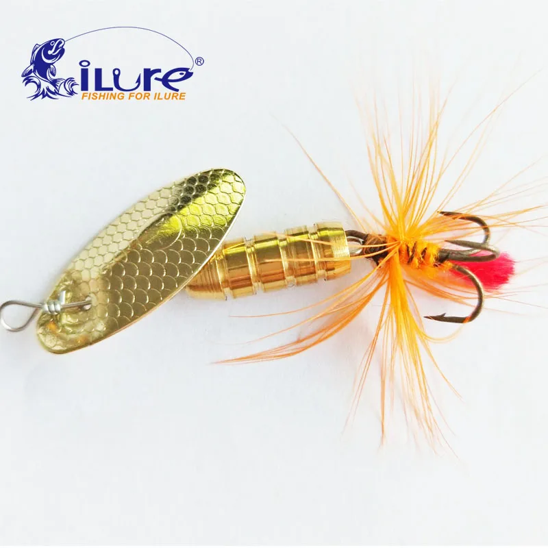 4 шт. рыболовная Спиннер ложка жесткая приманка вес грузило медные приманки