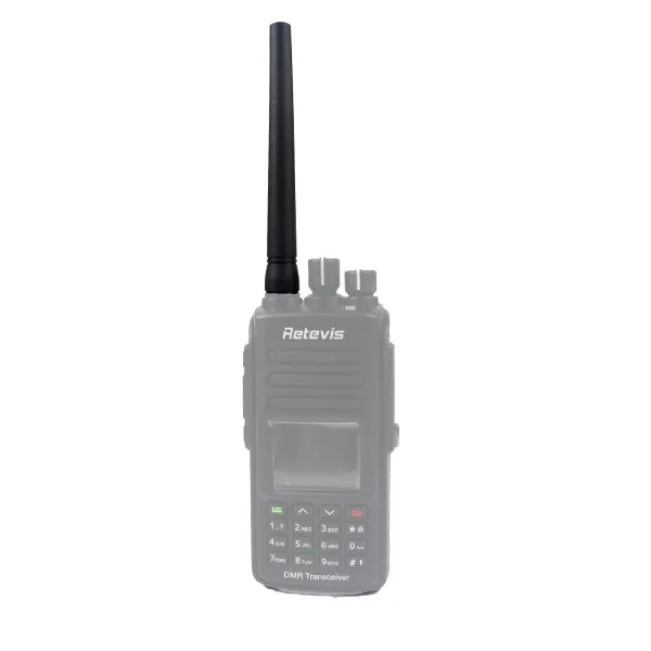 Retevis RT8 Антенна UHF 400-470MHz короткая 4.72in SMA-M антенна для Retevis RT8 двухсторонняя Радио рация Hf трансивер J9115D