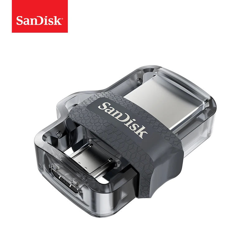 Sandisk USB флеш накопитель 128 ГБ 64 32 16 двойной OTG высокоскоростная память U диск Micro 3 0