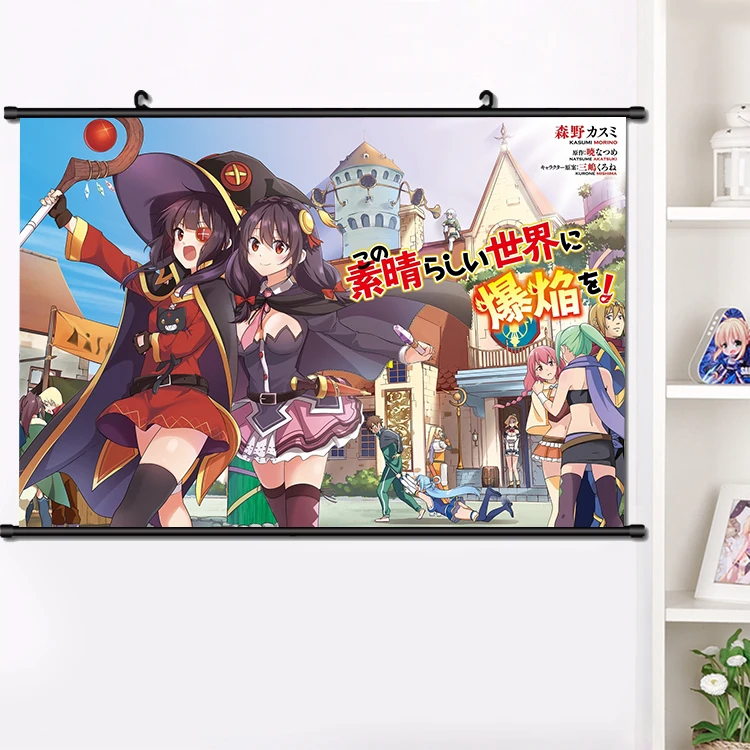 Аниме коносуба благословение Бога на этот чудесный мир! Megumin Аква темнота Косплей
