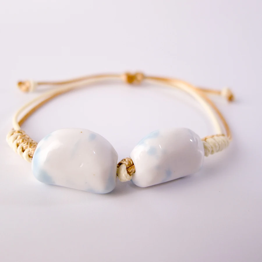 L керамический бисер конфетного цвета ручной работы браслет богемные ювелирные