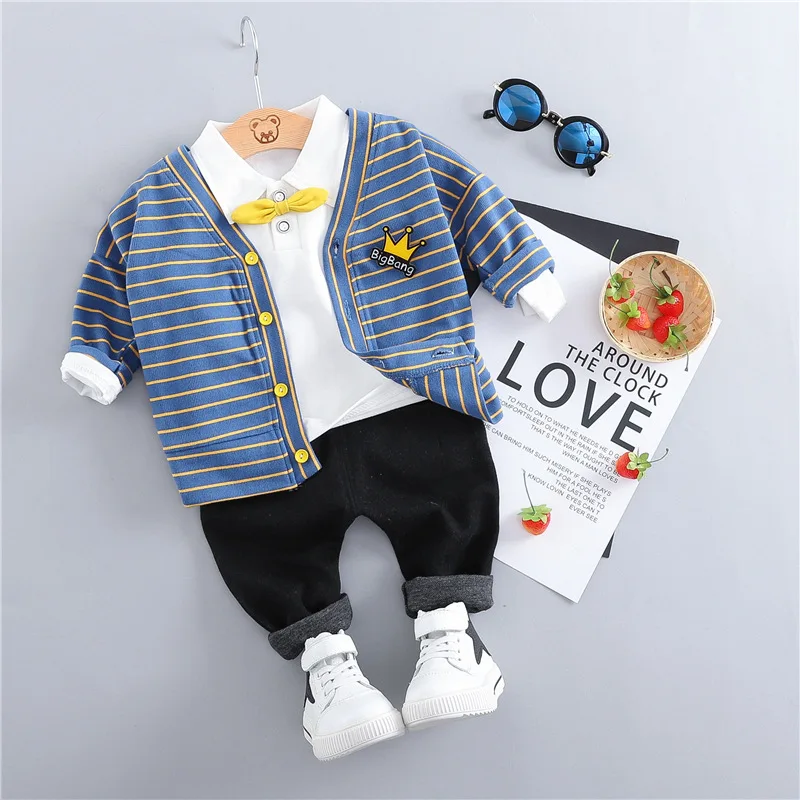 Комплекты одежды для маленьких мальчиков и девочек детская одежда пальто