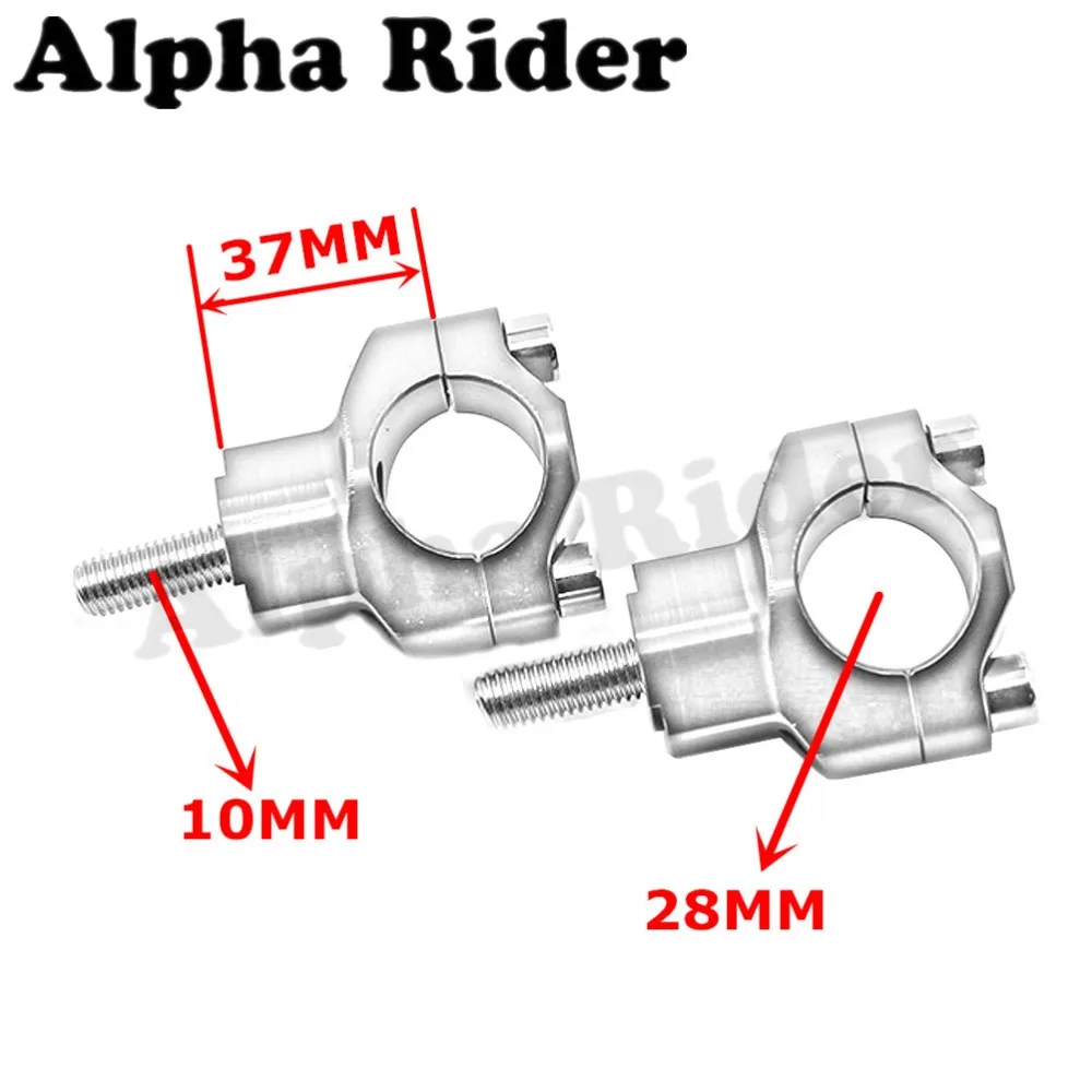 28 мм перетащите Руль управления для мотоциклов стояки Жира Бар горе Зажим KTM SX sx-F