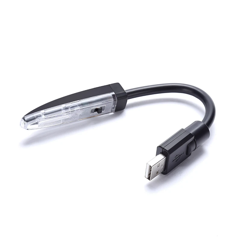 Мини USB синий светодиодный гибкий фонарь Автомобильная компьютерная лампа ноутбук стол для компьютера чтение Банк питания зарядное устройство для автомобильной батареи с фонарем. Настольная USB лампа