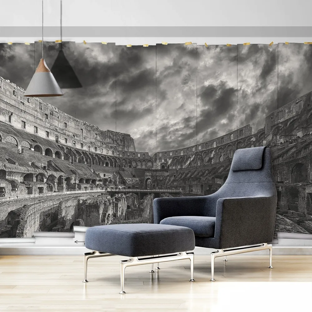 2017 Новый дизайн Buliding Римский Колизей настенная бумага и фотообои городские