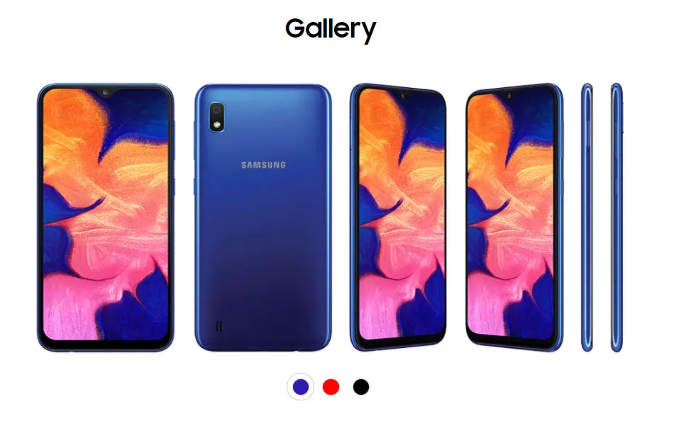 Мобильный телефон samsung Galaxy A10 A105G-DS LTE, 6,2 дюймов, 2 Гб ОЗУ, 32 Гб ПЗУ, четыре ядра, Android 9,0, МП камера, две sim-карты