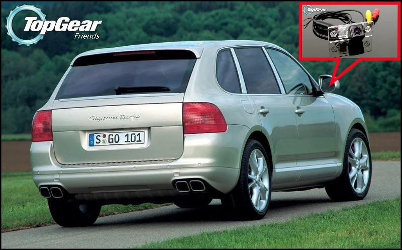 Автомобильная камера для Porsche Cayenne 9PA 955 957 958 Высококачественная заднего вида
