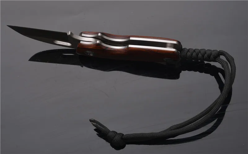 Jufule meitianyidu D2 складной нож с деревянной ручкой из игры на свежем воздухе брелок