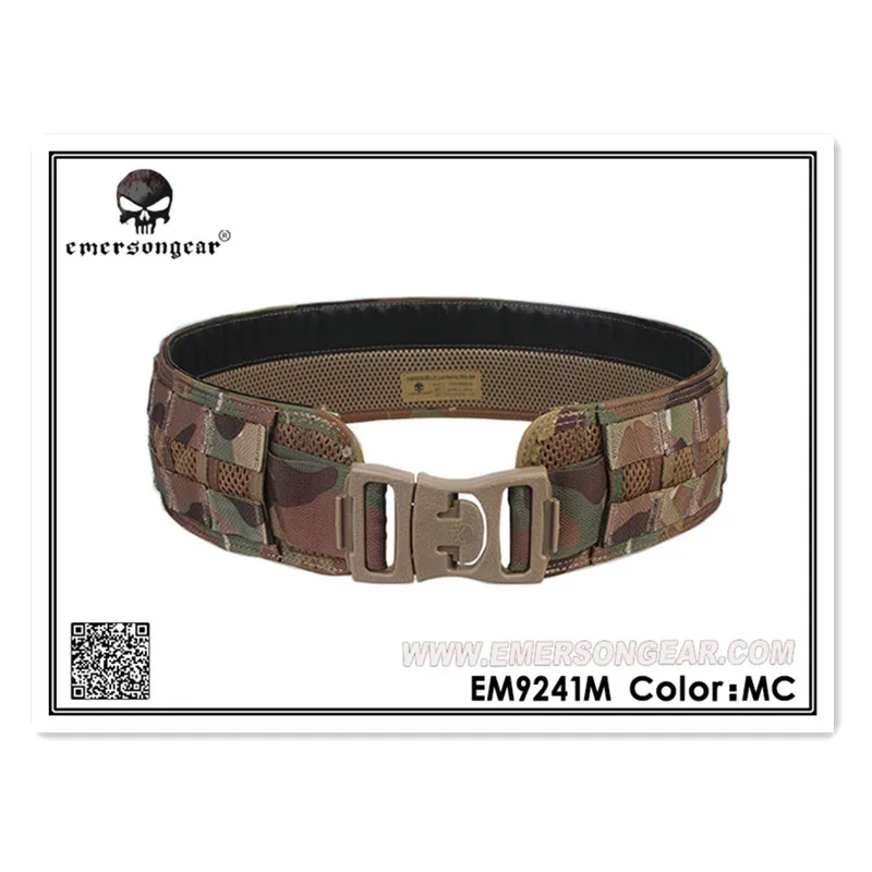 Emersongear мужской охотничий боевой военный пояс для военных учений Emerson MOLLE несущий