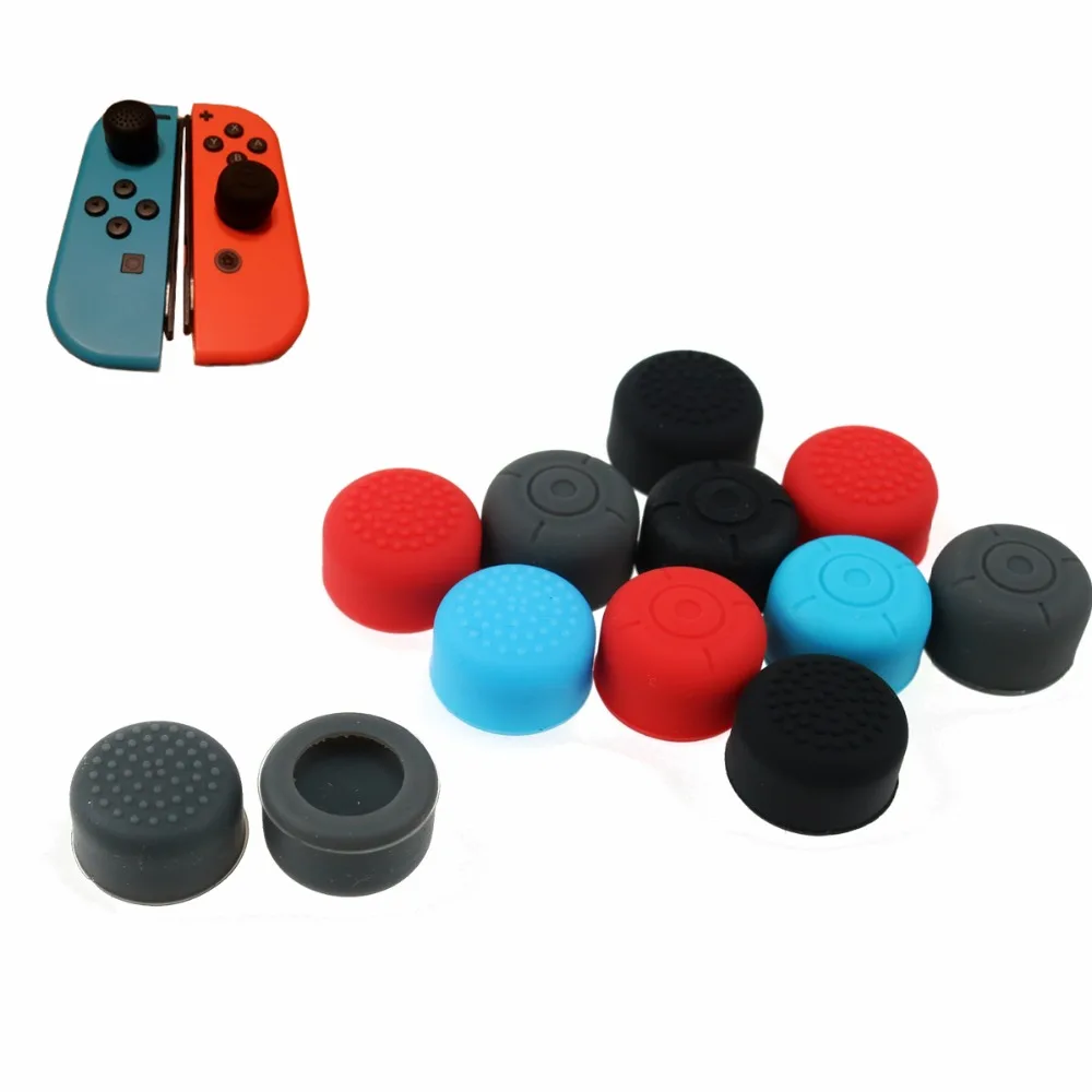 JCD 8 шт./лот для Nintend Switch NS JoyCon силиконовые противоскользящие усовершенствованные