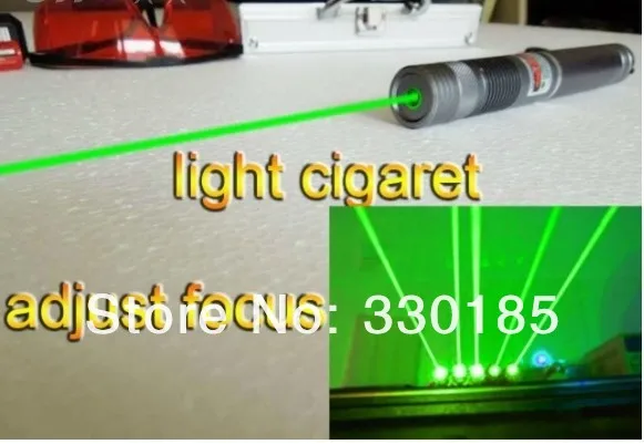 

High power Military green laser pointers 100W 100000M 532nm Flashlight Light Burning match/pop balloon/Burn cigarettes Hunting