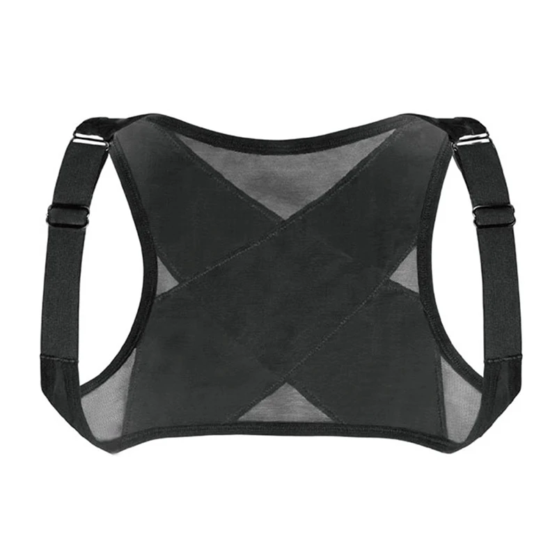 Поддерживающий Пояс для спины позвоночника регулируемый Корректор осанки до