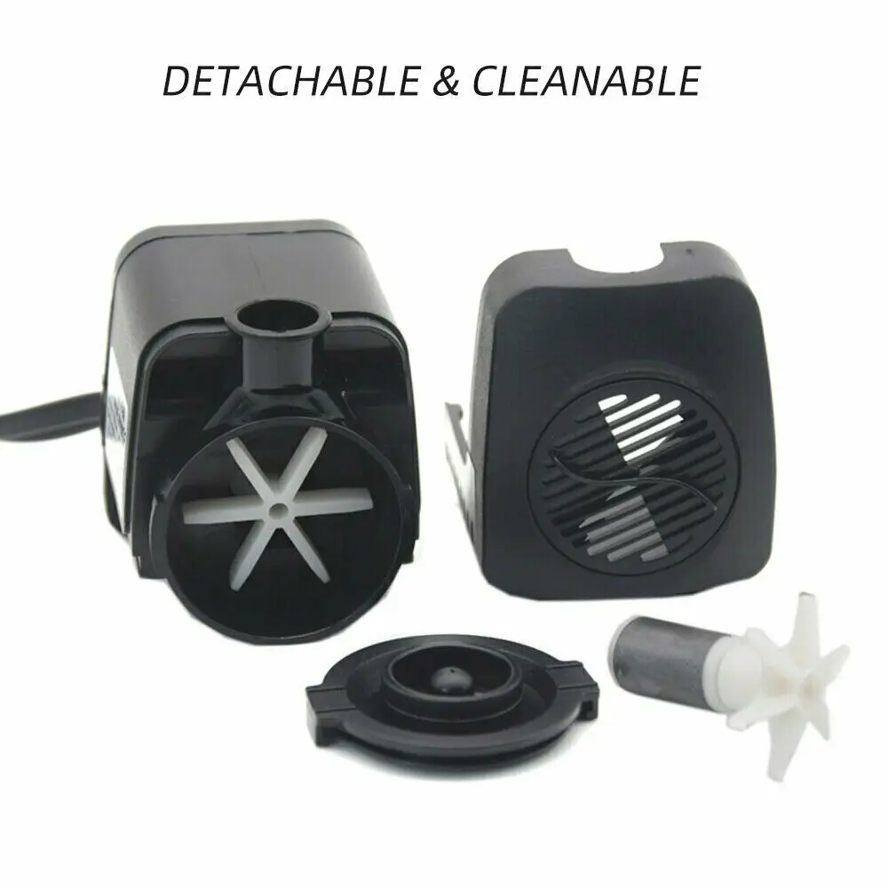 Погружной водяной насос с 12 светодиодными лампами для фонтана бассейна сада