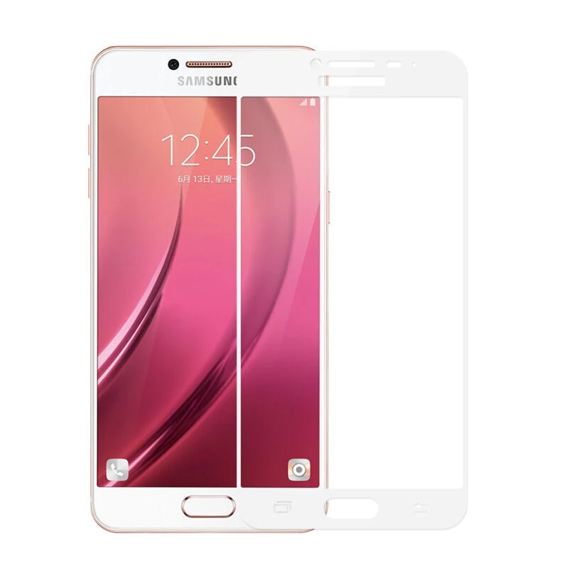 Для Samsung S7 S6 полное покрытие защита экрана закаленное стекло для Galaxy A5 A7 2016 2017 J3 J5 J7