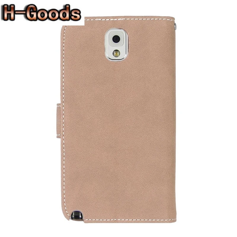 H-goods кожаный + силиконовый чехол для телефона samsung Galaxy Note 3 N9000 N9005 5 7 &quotКошелек