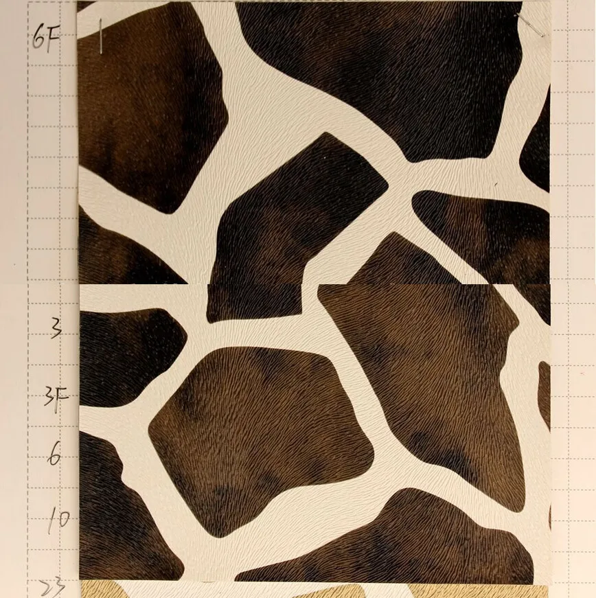 30 ярдов оптом пятна коровья искусственная кожа ПВХ водонепроницаемая