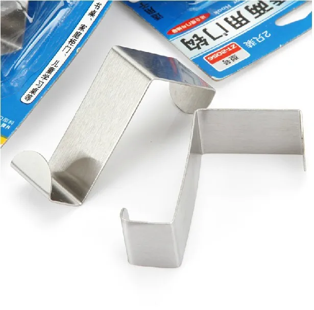 4 шт. нержавеющие крючки на дверь кухонный шкаф полотенце крючок для одежды