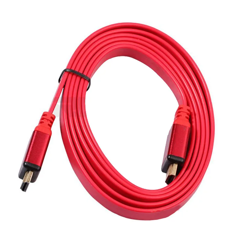 Позолоченный медный провод кабель Hdmi высокой четкости 1 4 1080p 3d видеокабели 8 м 3 5