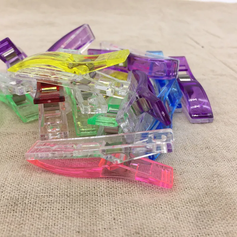 10 шт. пластиковые клипсы для лоскутного шитья|clips wonder|clips plasticclips clover |