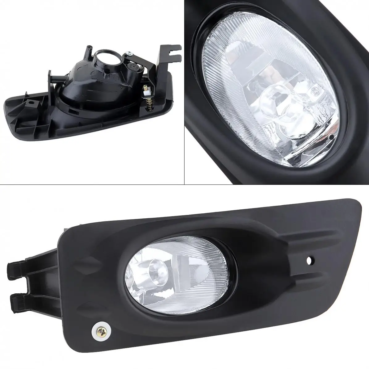 

1 pcs Housing Clear Lens Car Left Side Front Bumper Fog Lamps for Honda Accord 2006-2007 4dr Sedan