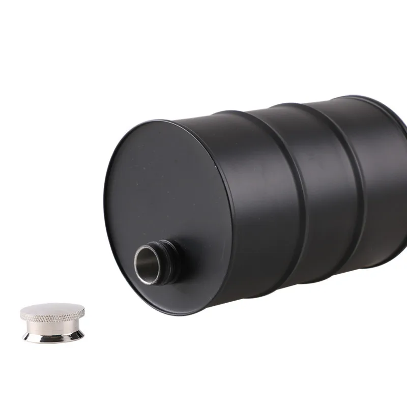 Новое поступление креативная бутылка для воды 25 унций барабан водки масла виски