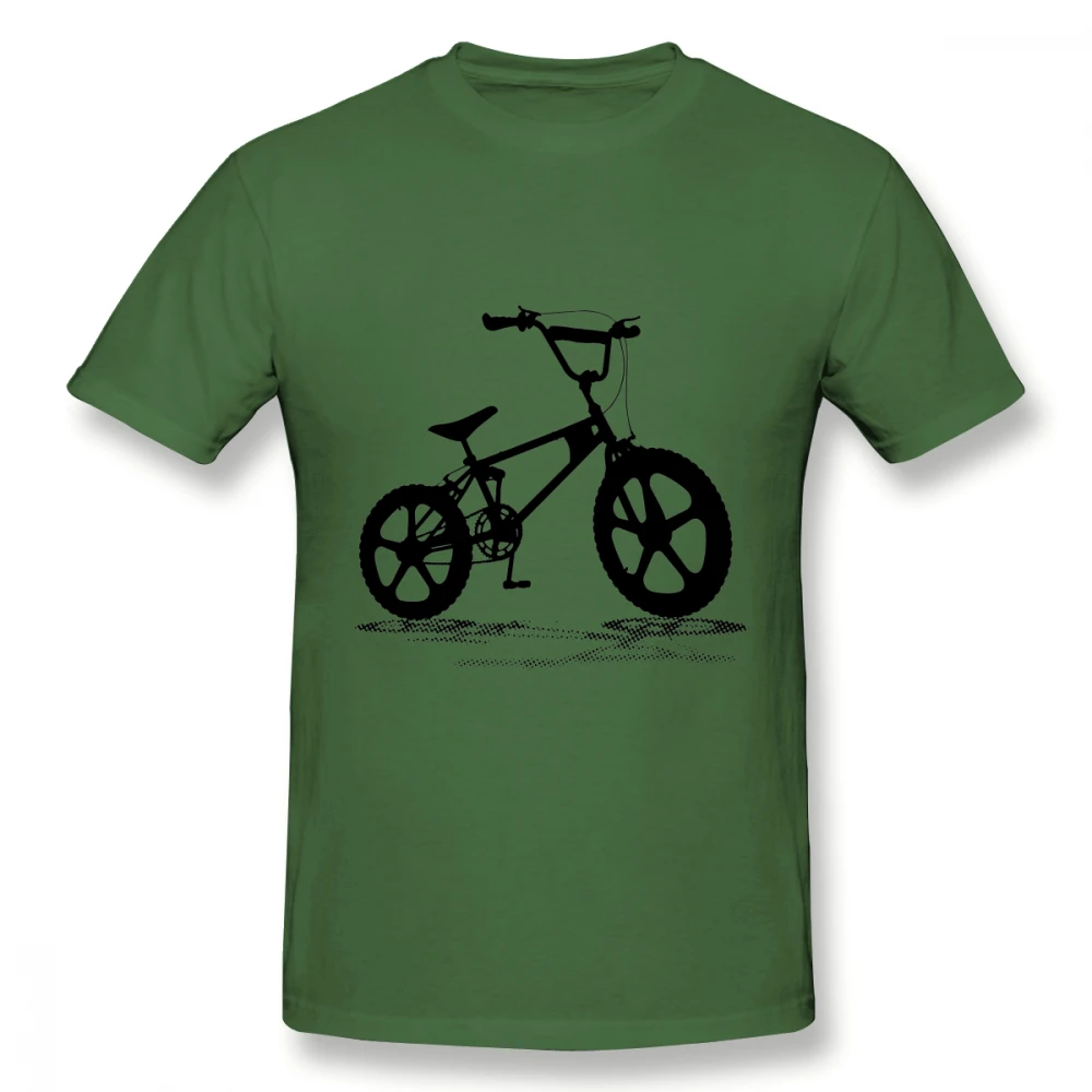 Хипстер мальчик BMX Homme футболка Новое поступление 3D принт круглый воротник для мужчин футболка велосипед мотокросса - Цвет: Армейский зеленый