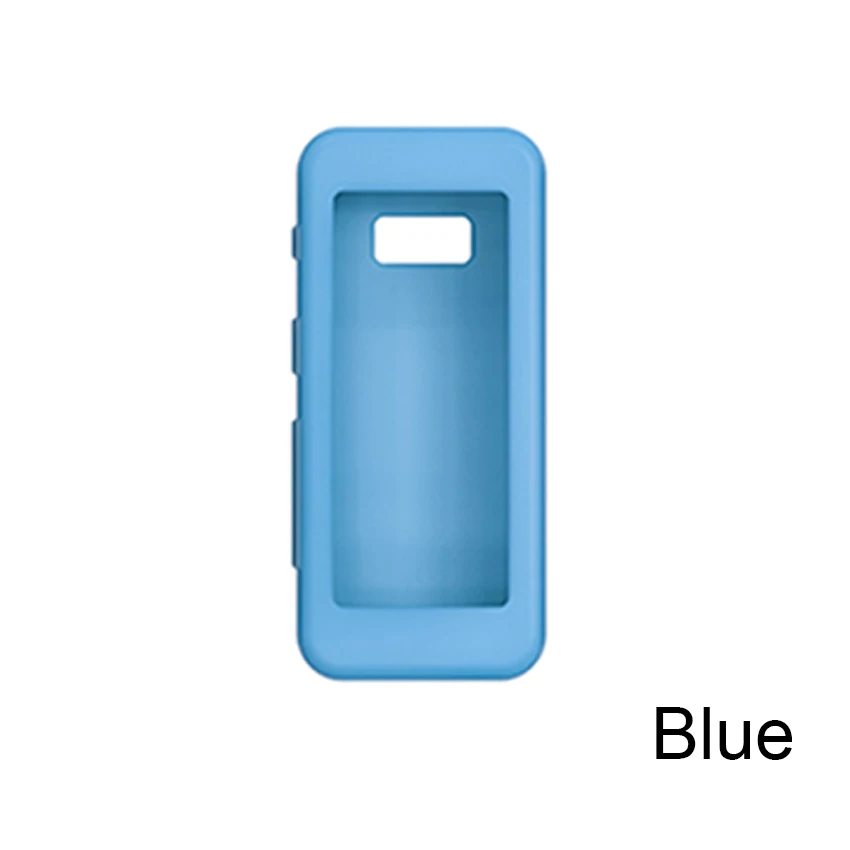 Blue Резиновый гелевый силиконовый чехол для Fiio SK-BTR3 силиконовый чехол для BTR3 мягкие защитные сумки - Цвет: Blue