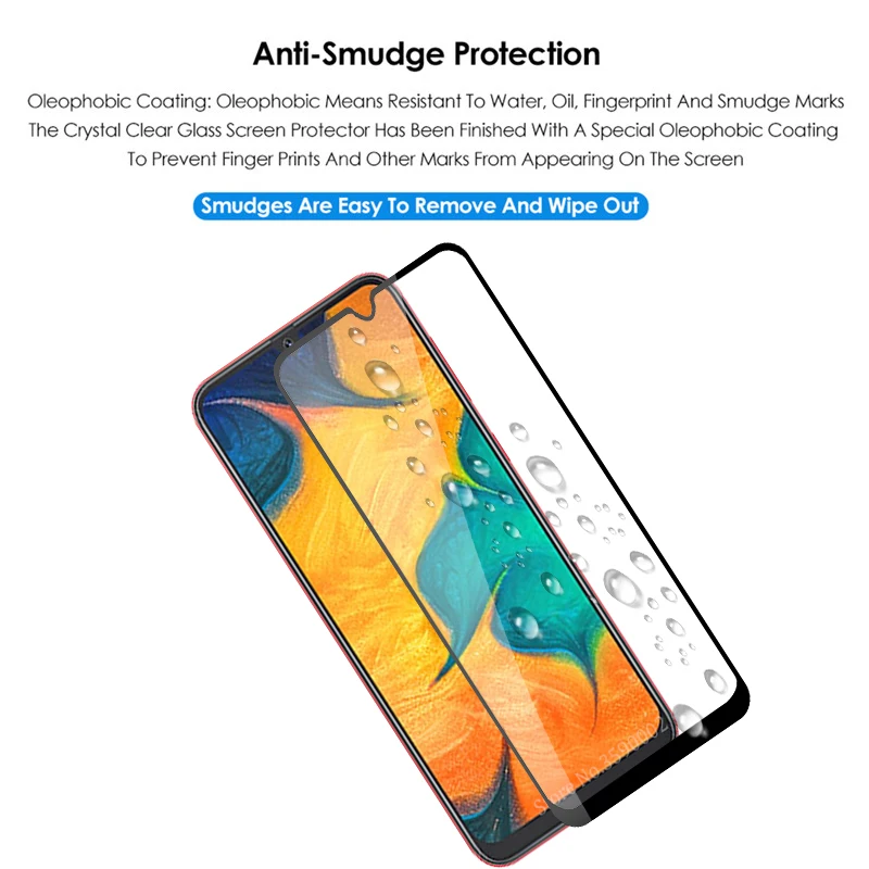 

3D Full cover tempered glass For samsung galaxy a10 a20 a30 a40 a50 a60 a70 a90 on the galax a 10 20 30 40 50 70 protective glas