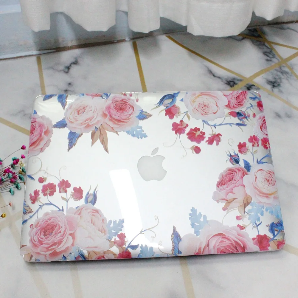 Чехол чехол для ноутбука MacBook Air 11 A1465/air 13 A1932 A1466 pro 13 retina 13 A1502 Mac book Pro 13 A2159 цветок чехол