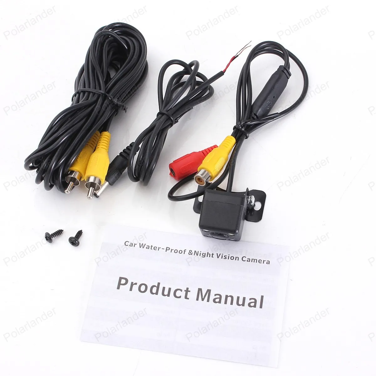 

4.3 inch Color LCD Car Monitor with 2 VA input switching video 4 LED backlight display reverse parking camera