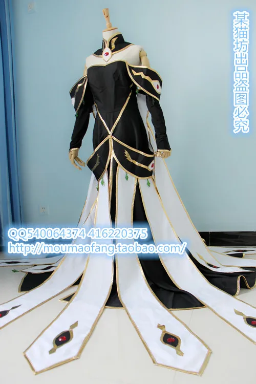 Code Geass TOMO Prepa c. Лелуш Восстания CC queen Косплей Костюм