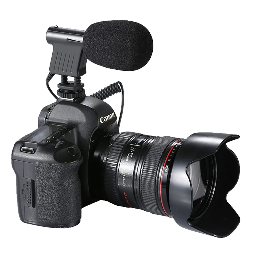 BOYA Бесплатная доставка BY VM01 конденсаторный Запись микрофон для Камера DSLR DV