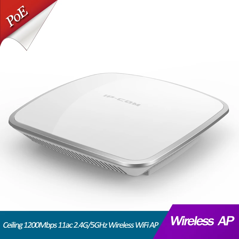 1200Mhz 11ac Двухдиапазонная беспроводная точка доступа 2 4G & 5G Внутренняя потолочная с
