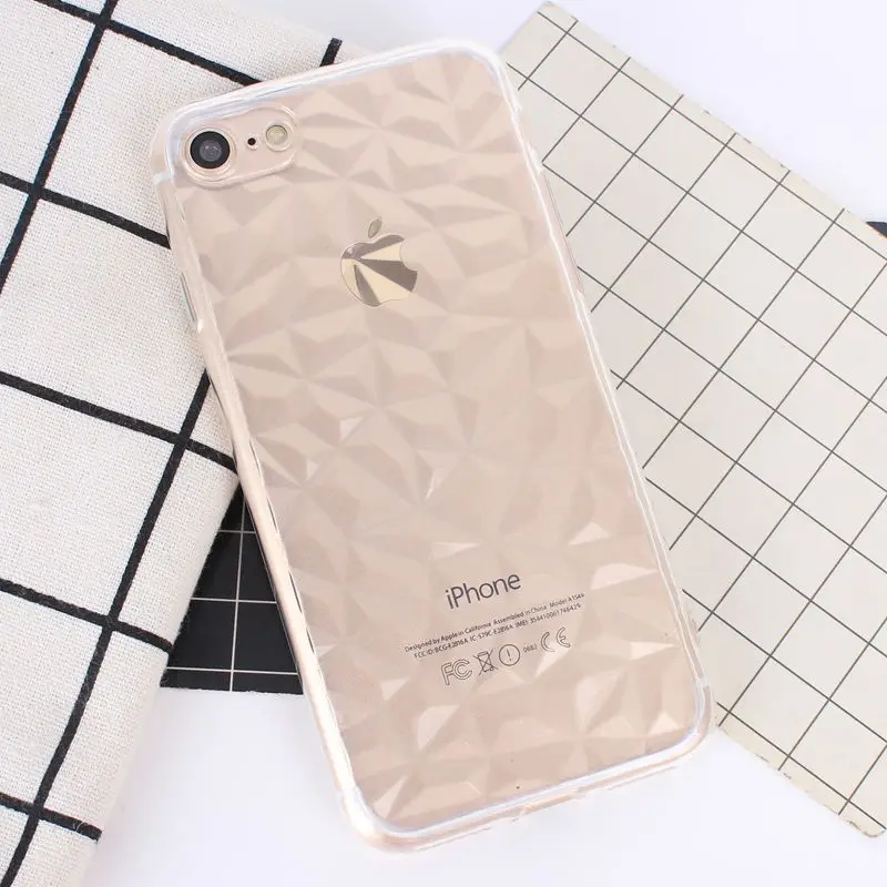 Для Fundas iPhone XS Max XR X стеклянный чехол с алмазной текстурой мягкий для телефона Capinhas