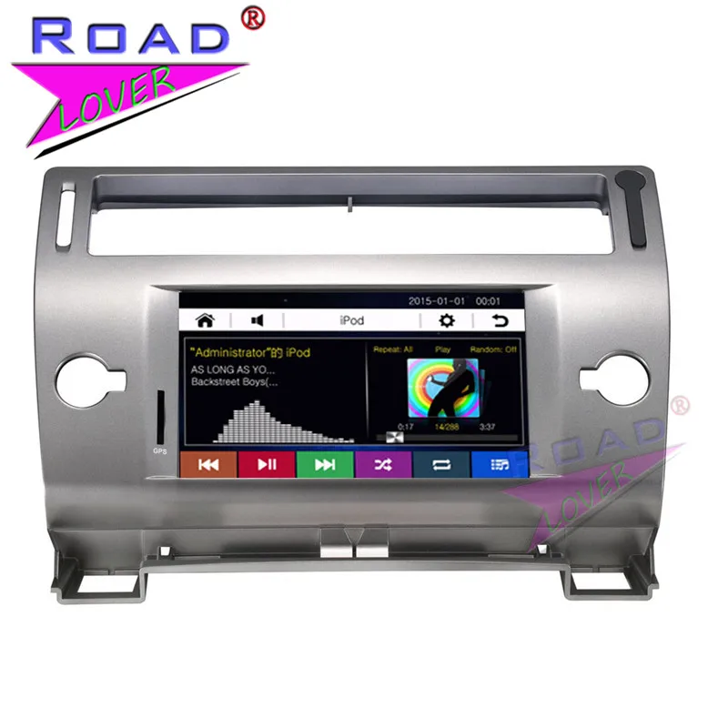 Автомобильный DVD плеер TOPNAVI Wince 2 Din 7 дюймов Автомагнитола для Citroen C4 стерео GPS