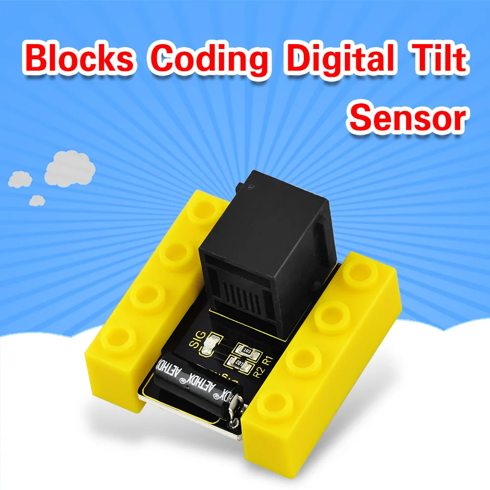 Kidsbits строительные блоки шар наклона переключатель Сенсор вибрации модуль HDX 2801