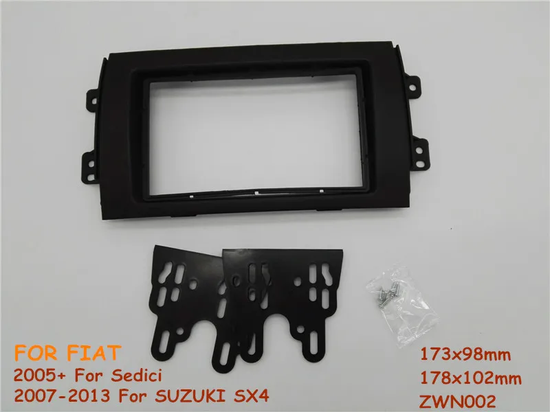 Автомобильный радиоприемник Bigscreen фасция для Suzuki SX4 Fiat setic лицевая панель