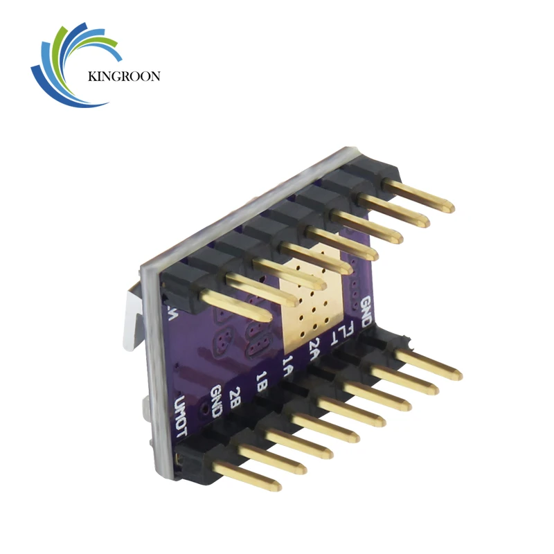 5 шт./лот, новинка, Stepstick Drv8825, для RAMPS, шаговый двигатель, драйвер, радиатор, часть, 3D принтеры, части, радиатор, 4 слоя, PCB, фиолетовая плата