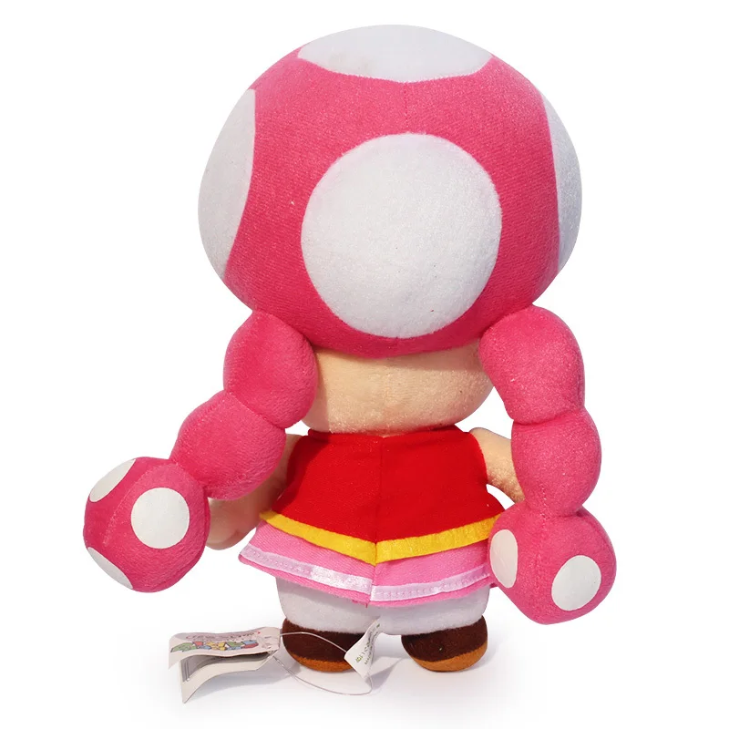 Hot Sale 25cm Super Mario Toad Cute Toadette Stuffed Plush Doll Toys | Тематическая одежда и униформа