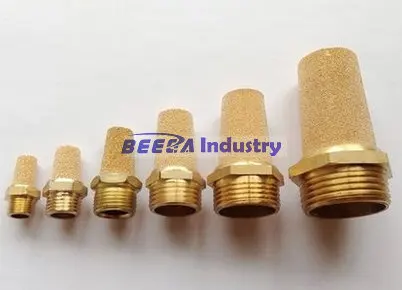 Пневматический электромагнитный клапан глушитель/фильтр 1/8 дюйма 1/4 3/8 1/2