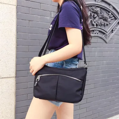 Новинка 2019 женская сумка в Корейском стиле повседневная из ткани Оксфорд с