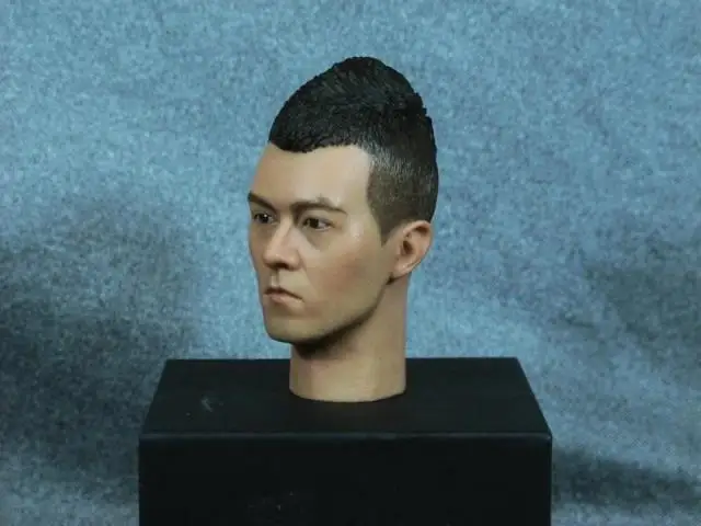 Mnotht 1/6 азиатская Мужская голова Эдисон Чан знаменитая резьба модель для 12