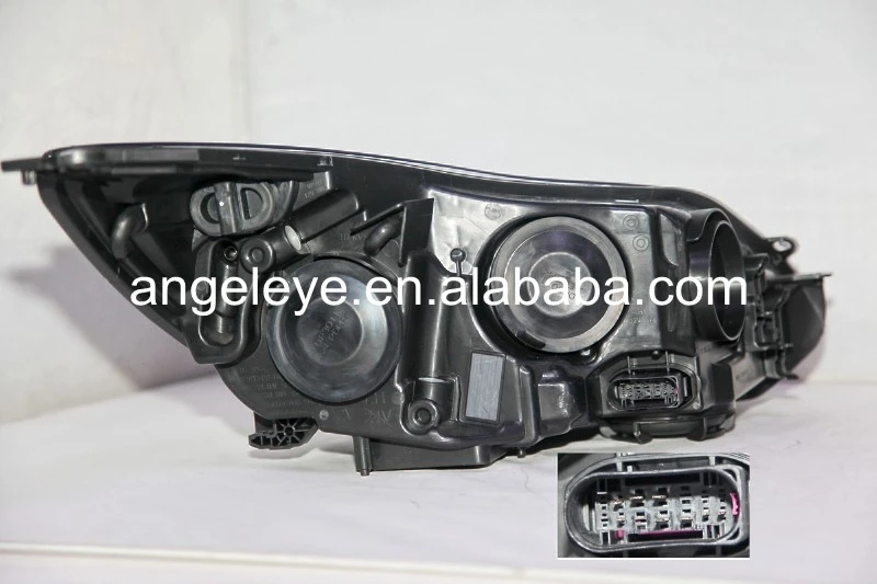 Комплект для Ford Focus 3 2012-2014 год светодиодный фары налобный фонарь черный Корпус |