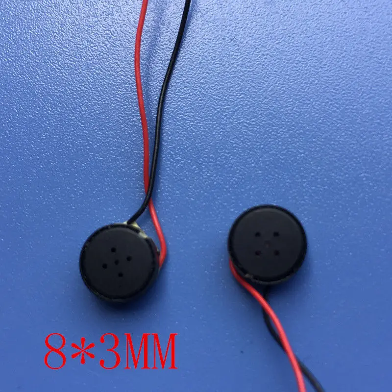 2 шт. микро 8 мм Ом 1 Вт стерео сабвуфер громкий динамик Bluetooth аудио | Электроника