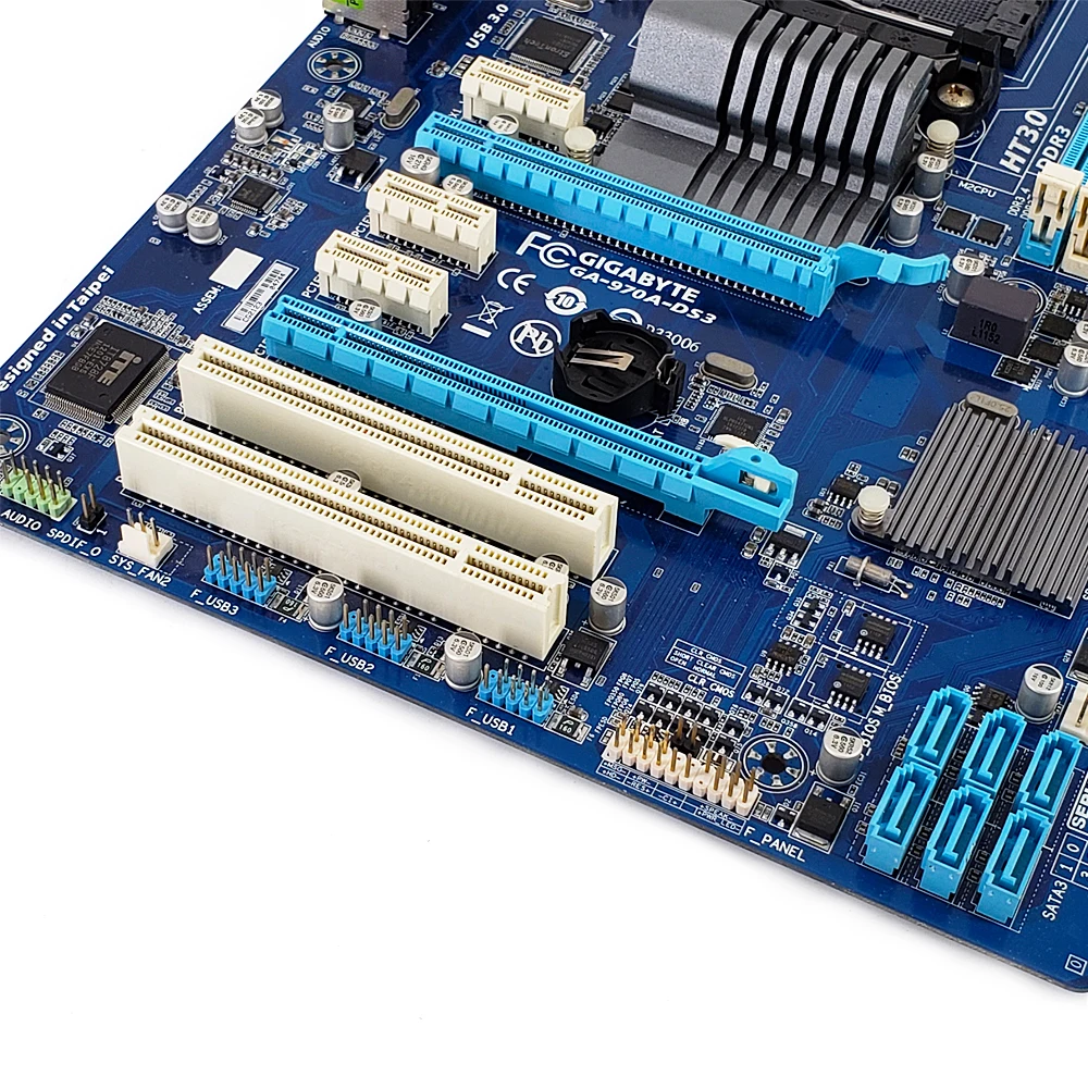 Материнская плата Gigabyte GA-970A-DS3 970A-DS3 AMD 970 Socket AM3+ FX Phenom II Athlon II DDR3 32G SATA3 USB3.0 ATX
