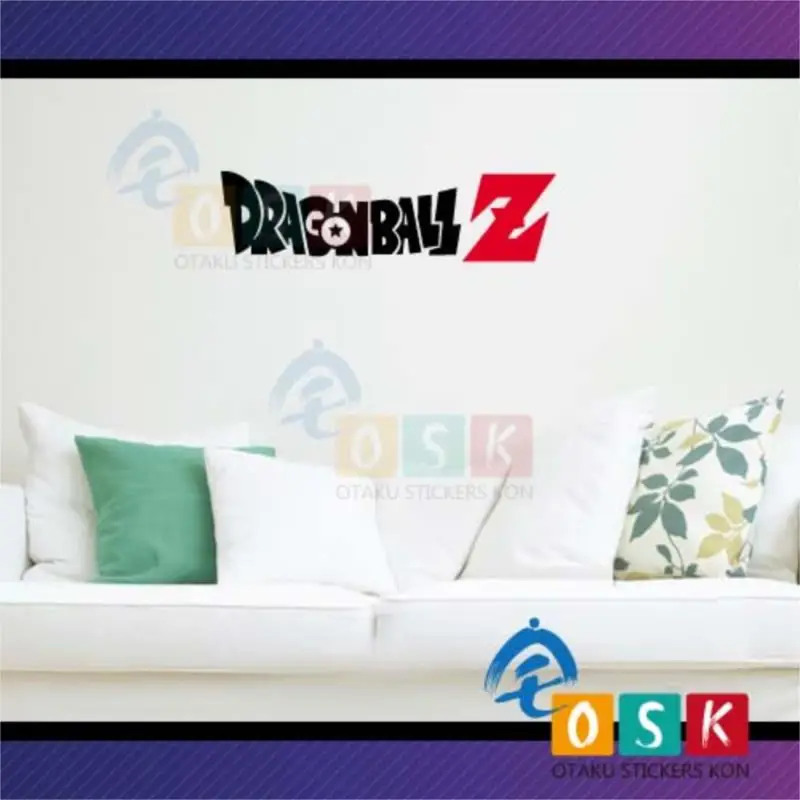 Семь Dragon Ball логотип наклейки на стену Мультяшные персонажи Укун короткая Флейта
