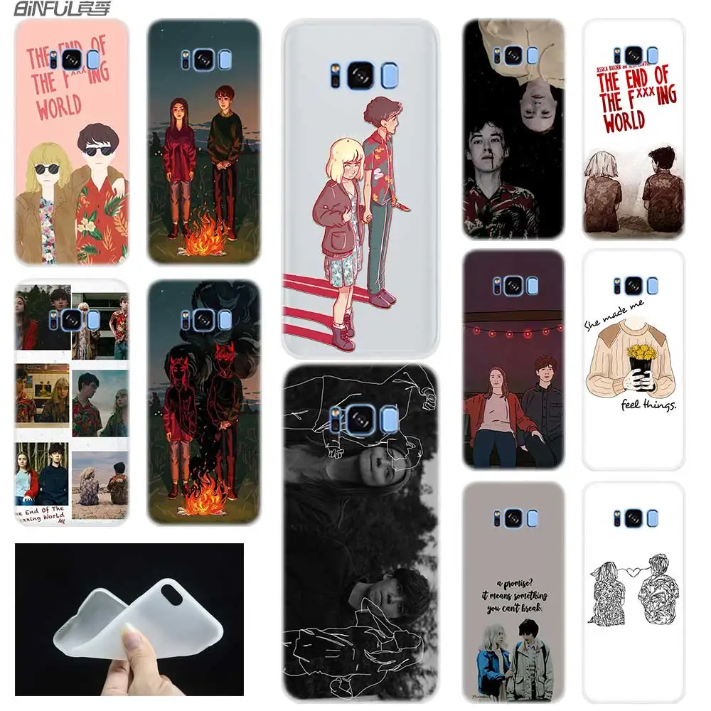 Мягкий силиконовый чехол для Samsung S30 S20 S11 S10 S9 S8 Plus lite 11e 10e Uitra S7Edge end of the fing fxxxing world